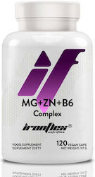 Ironflex Nutrition Mg+Zn+B6 120 Kapseln Ironflex Nutrition Mg+Zn+B6 120 Kapseln