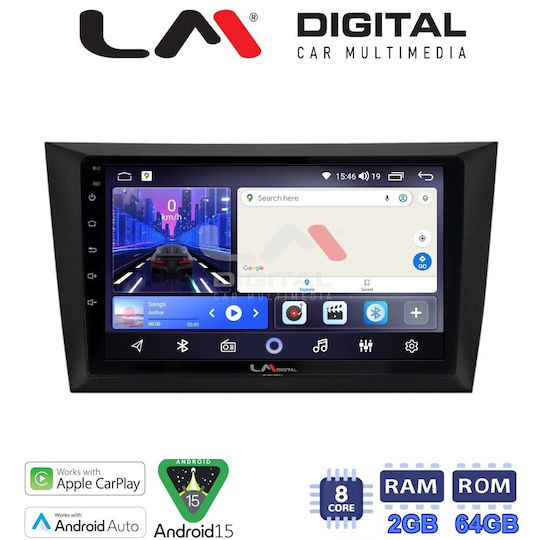 LM Digital Автомобилна Аудио Система За Volkswagen Golf 2008-2012 Bluetooth USB Wi-Fi GPS Apple CarPlay Android Auto
