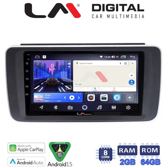 LM Digital Ηχοσύστημα Αυτοκινήτου για Nissan Leaf 2018 (Bluetooth/USB/WiFi/GPS/Apple-Carplay/Android-Auto)