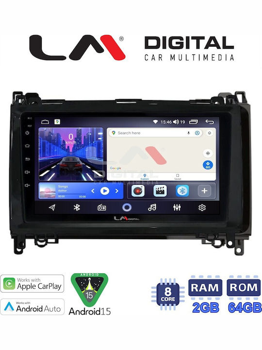 LM Digital Car Audio System for Mercedes-Benz Sprinter Vito Viano 2012 Bluetooth USB Wi-Fi GPS Apple CarPlay Android Auto