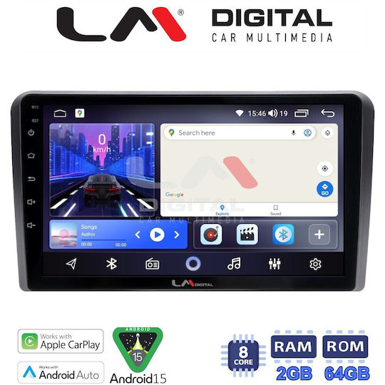 LM Digital Ηχοσύστημα Αυτοκινήτου για Mitsubishi L200 2020 (Bluetooth/USB/WiFi/GPS/Apple-Carplay/Android-Auto)