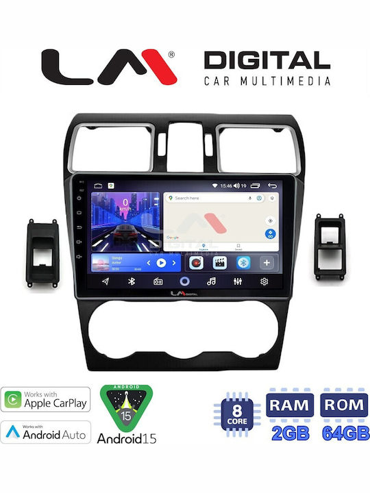 LM Digital Car Audio System for Subaru Impreza / Forester 2013 Bluetooth USB Wi-Fi GPS Apple CarPlay Android Auto