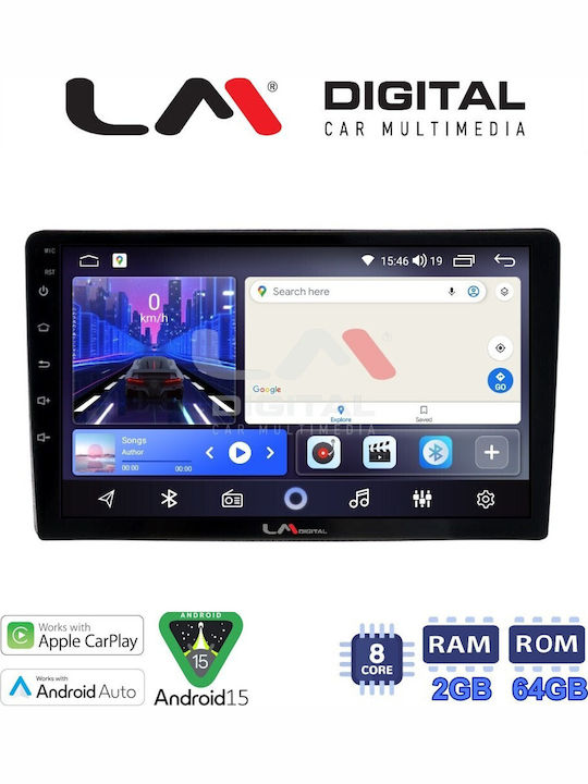 LM Digital Car Audio System for Toyota Yaris / Verso 1999 2005 Bluetooth USB Wi-Fi GPS Apple CarPlay Android Auto