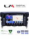 LM Digital Car Audio System for Mitsubishi Eclipse Cross 2018 Bluetooth USB Wi-Fi GPS Apple CarPlay Android Auto