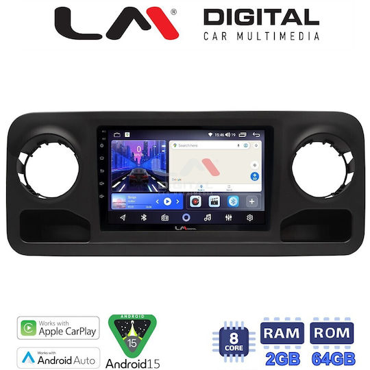 LM Digital Car Audio System for Mercedes-Benz Sprinter 2019 Bluetooth USB Wi-Fi GPS Apple CarPlay Android Auto