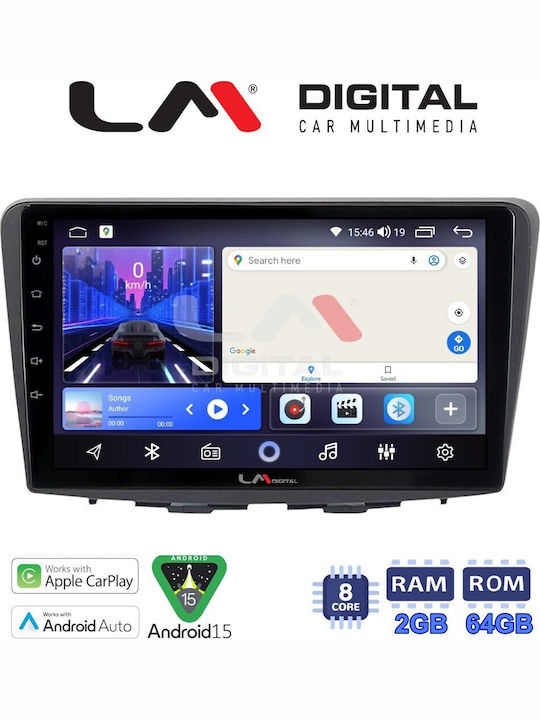 LM Digital Car Audio System for Suzuki Baleno 2015 Bluetooth USB Wi-Fi GPS Apple CarPlay Android Auto