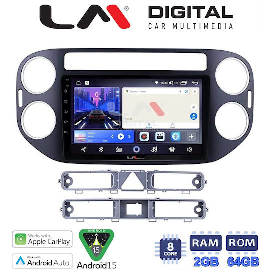 LM Digital Car Audio System for Volkswagen Tiguan / Golf Plus 2004-2016 Bluetooth USB Wi-Fi GPS Apple CarPlay Android Auto