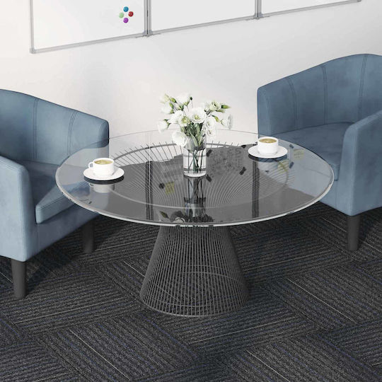vidaXL Set Plastic Floor with 20 Gray Tiles