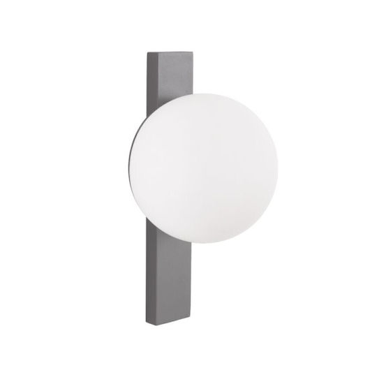 Viokef Wall-Mounted Outdoor Lighting LED IP65 12W with Warm White Light 5x30cm