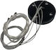 VK Lighting Ceiling Rosette for Lighting Accessories Aluminum Black 64173-108123