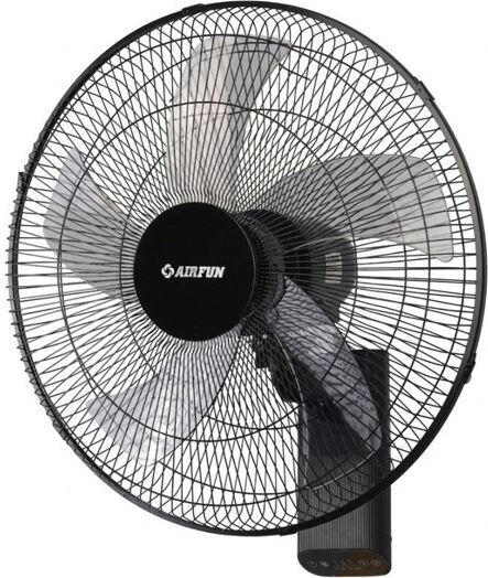 Evivak 804648 Industrial Wall-Mounted Fan 65W Fan Diameter 45.72cm with Remote Control