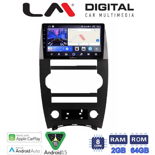 LM Digital Car Audio System for Jeep Commander 2007 2009 Bluetooth USB Wi-Fi GPS Apple CarPlay Android Auto