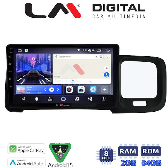 LM Digital Ηχοσύστημα Αυτοκινήτου για Volvo S60 2010 2018 (Bluetooth/USB/WiFi/GPS/Apple-Carplay/Android-Auto)