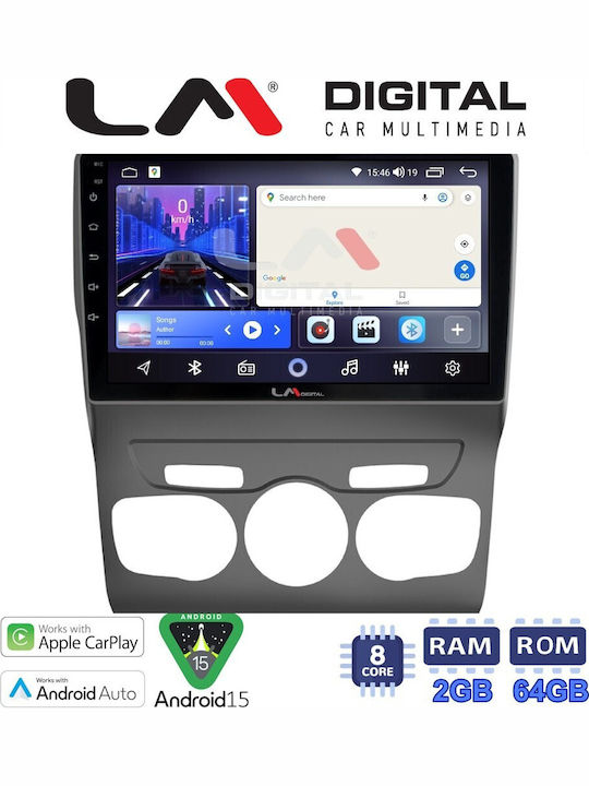 LM Digital Car Audio System for Citroen C4 2011 2019 Bluetooth USB Wi-Fi GPS Apple CarPlay Android Auto