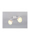 Trio Lighting Calvi Doppel-Spot mit E27 Lampenbirnensockel
