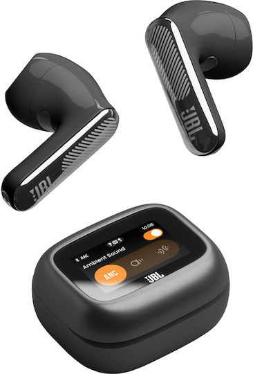 JBL Live Flex 4 Earbud Bluetooth Handsfree Headphones With Sweat Resistance And Charging Case Black