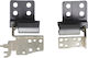 Laptop Hinges Bracket Set MSI Creator Z17 A12UE/A12UET A12UGST/A12UGT A12UHST/A12UHT A12UMST/A12UKST Ms-17N1 Ms17N1 Left & Right No Brackets Code 1-HNG0868