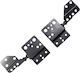 Laptop Hinges Bracket Set MSI Ms-1822 Ms 1822 Ms1822 CreatorPro X18 Hx A14Vmg Titan 18 Hx A14V A14Vig A14Vhg Raider 18 Hx A14V A14Vhg Left & Right No Brackets Code 1-hng0879