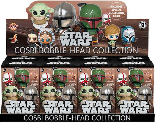 Star Wars Cosbi Mini Figurine Seria 1 Înălțime 8cm Blind Box Display Set 8 Bucăți