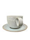 Exner Ceramic Gray Coffee Cup