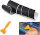 Autocolant Film Protecție Bumper Carbon 90x8.8cm