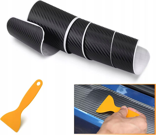 Autocolant Film Protecție Bumper Carbon 90x8.8cm
