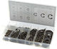Set Siguranțe Tip Metric E-clip 300 Bucăți