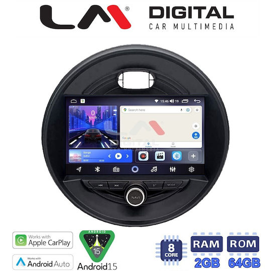 LM Digital Car Audio System for Mini Clubman Cooper 2015 Bluetooth USB Wi-Fi GPS Apple CarPlay Android Auto