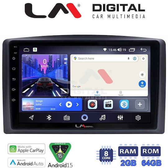 LM Digital Car Audio System for Mercedes-Benz Vito Viano 2015 Bluetooth USB Wi-Fi GPS Apple CarPlay Android Auto