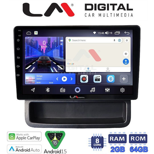 LM Digital Car Audio System for Opel Vivaro Renault Trafic Nissan Primastar 2010 2014 Bluetooth USB Wi-Fi GPS Apple CarPlay Android Auto