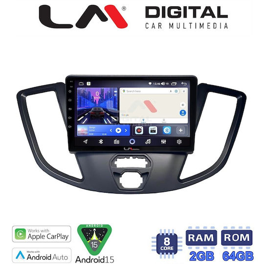 LM Digital Ηχοσύστημα Αυτοκινήτου για Ford Transit 2013 2018 (Bluetooth/USB/WiFi/GPS/Apple-Carplay/Android-Auto)