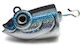 Replacement Sled Head Jlc Fly Head 170mm 180gr No2 Real Blue UV