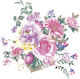 Paper Napkins Spring Flowers 33x33cm 20pcs