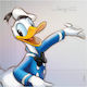 Șervețele Disney 100 Donald Duck 33x33cm 20 Bucăți