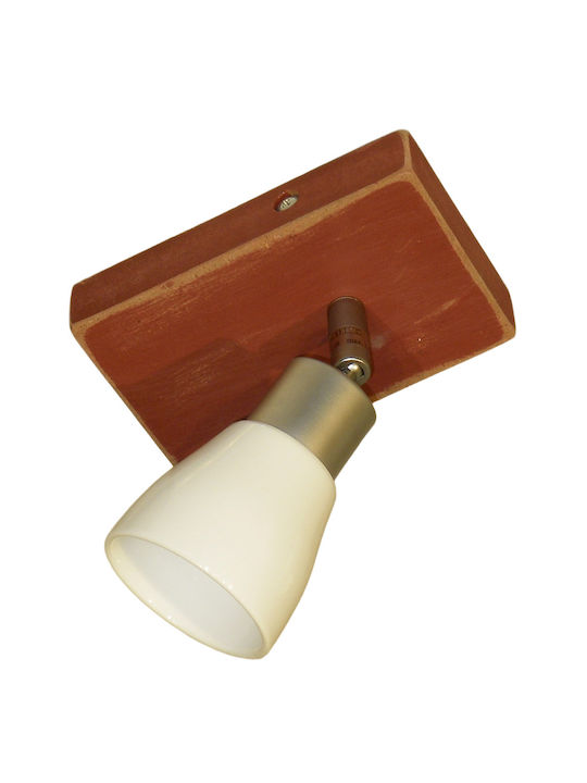 Gallis Campagne Spot with G9 Lamp Adapter in Wh...