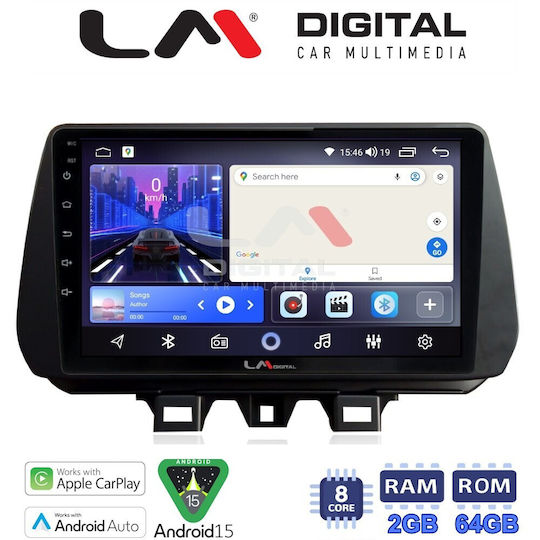 LM Digital Ηχοσύστημα Αυτοκινήτου για Hyundai Tucson 2019 2020 (Bluetooth/USB/WiFi/GPS/Apple-Carplay/Android-Auto)