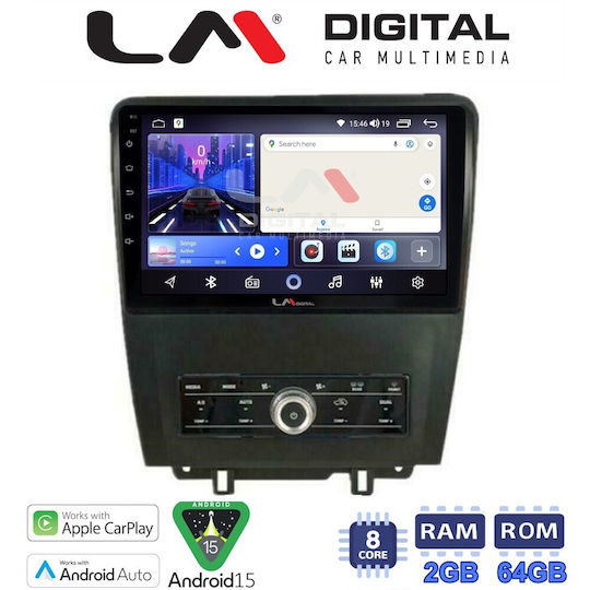 LM Digital Ηχοσύστημα Αυτοκινήτου για Ford Edge 2015> (Bluetooth/USB/WiFi/GPS/Apple-Carplay/Android-Auto)