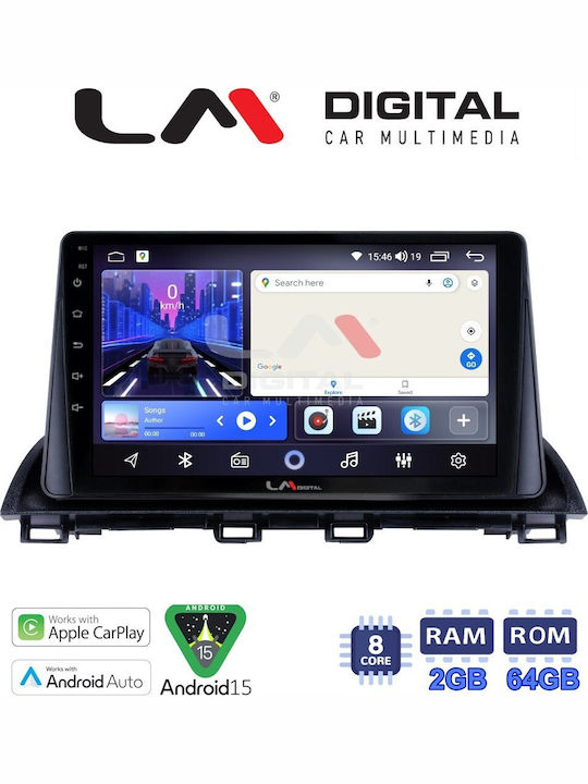 LM Digital Car Audio System for Mazda CX-4 2014 Bluetooth USB Wi-Fi GPS Apple CarPlay