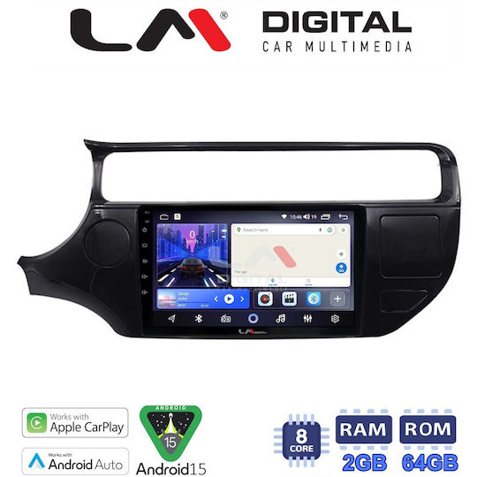 LM Digital Car Audio System for Kia Rio 2015 2017 Bluetooth USB Wi-Fi GPS Apple CarPlay Android Auto