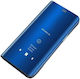 Tel1 Xiaomi Mi Note 10 Lite Mi Note 10 Mi Note 10 Pro Clear View Θήκη Βιβλίο Blue