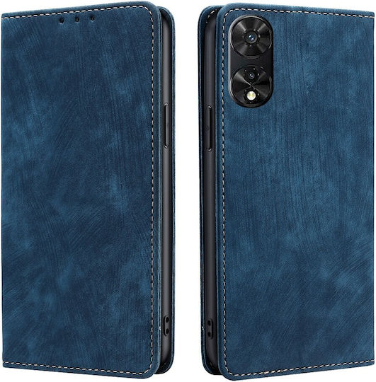 Tel1 Tcl 505 Skin Feel Анти-кражба Калъф Книга Син