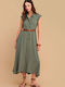 Midi Dress Green