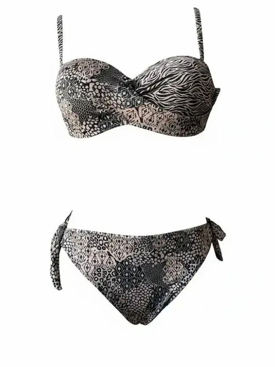 Modern Ocean Set Bikini Animal Print