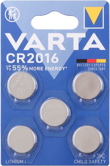 Varta Baterie Litiu Pentru Ceasuri CR2016 3V 1 Bucată