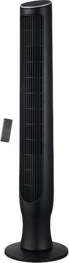 Primo PRTF-80731 Ανεμιστήρας Πύργος 45W με Τηλεχειριστήριο Μαύρος