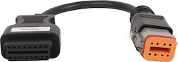 Volvo Penta 8-pin Diagnostic Cable Jdc528a Volvo Penta 8-pin Diagnostic Cable Jdc528a