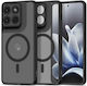 Tech-Protect Magmat Back Cover Silicone Black Motorola Edge 70
