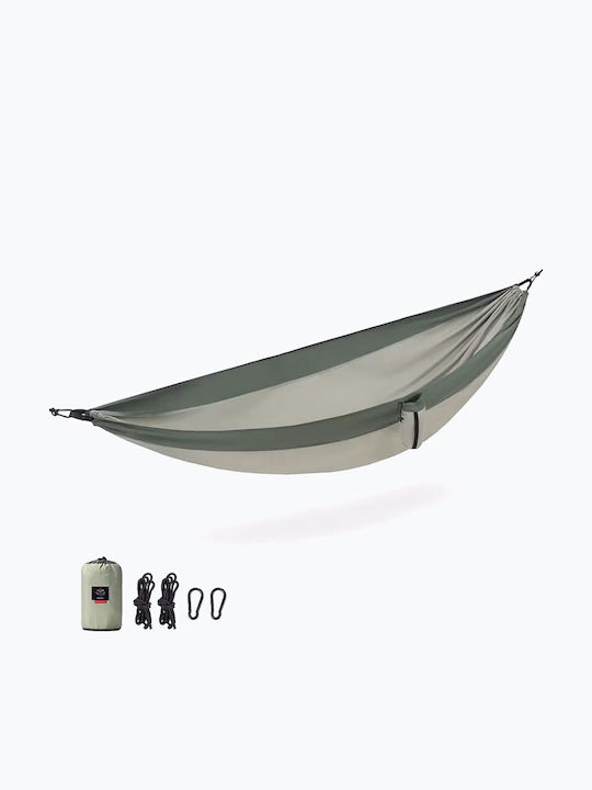 Naturehike Hamac Dublu Material Textil Verde 290x180cm
