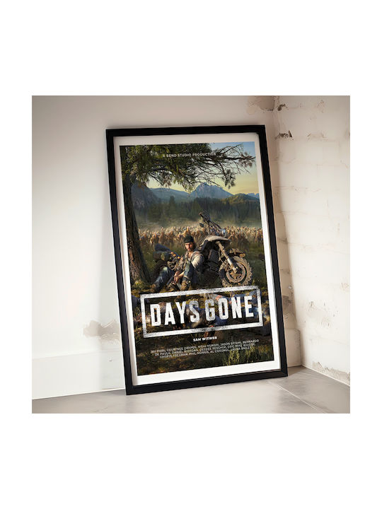 Gaming Poster Days Gone Disc Cover Gm2345 40cm ...