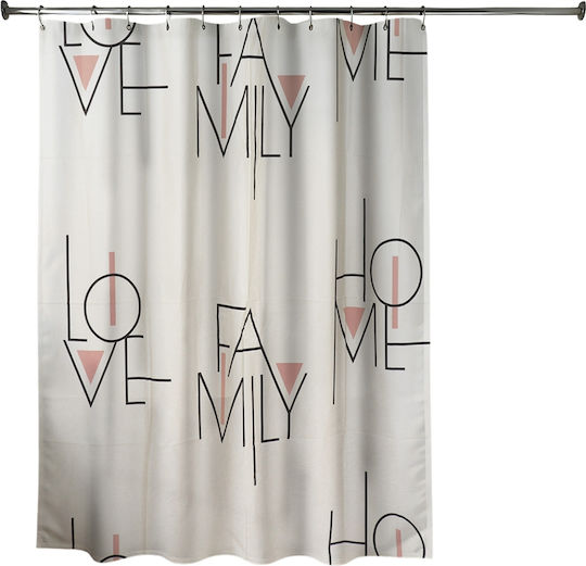 Tendance Duschvorhang 180x180cm Beigen